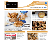 Tablet Screenshot of galaxydesserts.com